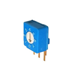 Przełącznik obrotowy, 100 mA, 5V dc, 8-położeniowy, Nidec Components S-8