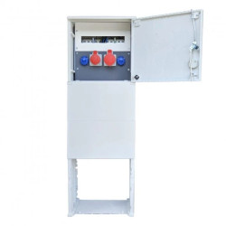Rozdzielnica budowlana z fundamentem 32/5 16/5 2x230V rozdzielnia erbetka złącze pomiarowe PS RB44F