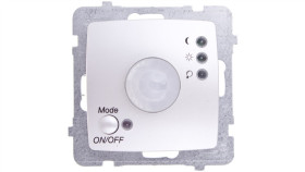 Karo Elektroniczny Czujnik Ruchu Srebrny Perłowy Łp-16S/M/43