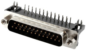 Connfly DS1037-25MNAKT74-0CC Listwa męska D-Sub DS1037-25MNAKT74-0CC, rzędy: 2, styki: 25, 1 szt.