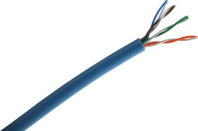 Kabel Ethernet Cat5 długość 50m Niezakończony RS PRO PVC l. żył: 7 średnica 5.2mm