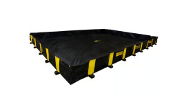 Kontrola zanieczyszczeń Bariera przeciwrozlewowa pojemność 2990g Kontrola wycieków Tkanina z powłoką PVC Justrite