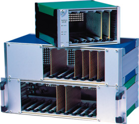 19 inch desktop enclosure, 84 HP, (D) 271 mm, die-cast aluminum, light gray, 264-312-10