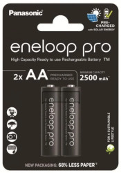 Akumulator NiMH R6 / AA 2500mAh 1,2V Eneloop PRO BK-3HCDE/2BE (2 szt.)