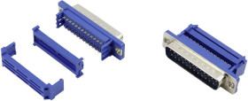Connfly DS1036-25MPU2PX-YT Złącze męskie D-Sub, rzędy: 2, styki: 25, 180 °, 1 szt.