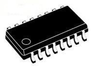 Transoptor; ACPL-244-500E; Kanały: 4; Wyj: tranzystorowe; 3kV; SO16; 10kV/µs; SMD; A244; RoHS