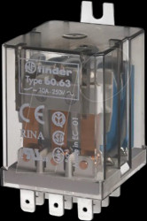 60.63.8.012.0000 Universal relay, 3 CO, 12 V AC