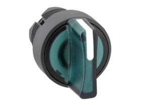 Główka przełącznika 3 pozycyjnego z samoczynnym powrotem LED zielona plastikowa ZB5AK1533 SCHNEIDER ELECTRIC