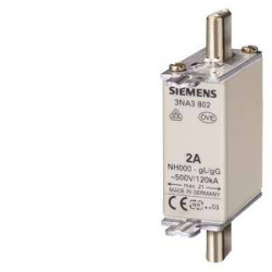 Siemens 3NA38328 Bezpiecznik użytkowy Rozmiar bezpiecznika = 0 125 A 400 V 3 szt.