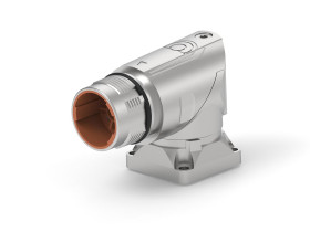 Złącze wielostykowe przemysłowe 6-pinowe Montaż na kołnierzu Gniazdo TE Connectivity