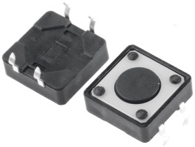 Klosz do przycisku dotykowego SPST 50 mA przy 24 V DC 4.3mm 0.5mm