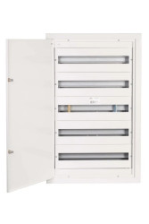 Rozdzielnica modułowa 5x24 podtynkowa z zamkiem IP31 RPSM 120 Z (5X24) P120-5-24-20