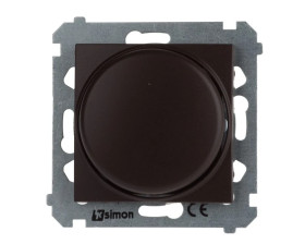 Simon 54 Ściemniacz naciskowo-obrotowy moduł 20–500W brąz mat DS9T.01/46