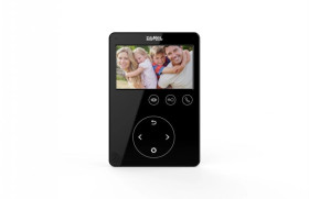 Wideomonitor z dotykowymi przyciskami 4,3 cala czarny VP-816B ENT10000405