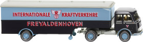 Wiking 051324 H0 Model ciężarówki Mercedes Benz Naczepa Pullman furgon "Freyaldenhoven"