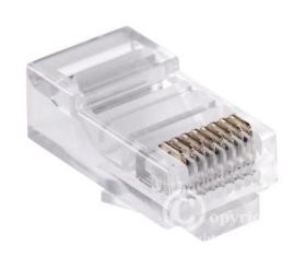 WTYK RJ45 8P8C DRUT (5 SZTUK) (ZLTEL RJ45-DRU)