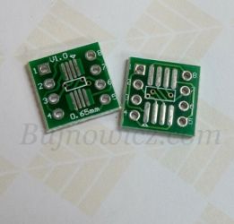 PĹytka uniwersalna / przejsciowa DIP/SO8-2