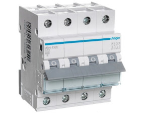 Wyłącznik nadprądowy 4P B 32A 6kA AC MBN432E