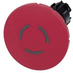 Siemens 3SU1001-1JB20-0AA0 Przycisk grzybkowy zatrzymania awaryjnego IP66, IP67, IP69/IP69K 1 szt.