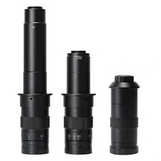 130X 180X 300X Przemysłowy, Dostosowywany Monokularny Zoom z Obiektywem C-Mount do Kamery Mikroskopowej z Interfejsem HDMI