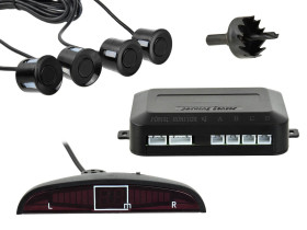 Czujniki parkowania 4 sensory z wyświetlaczem Geko CB-76856