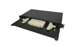 Gt Networks Przełącznica Światłowodowa Wysuwalna 24Xsc Simplex Czarny, 19 1U