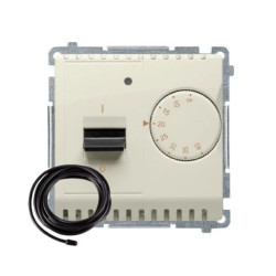 Simon Basic Regulator temperatury z czujnikiem zewnętrzym (sonda) beżowy BMRT10ZS.02/12