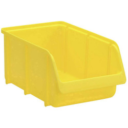 H&#xFC;nersdorff 674200 Storage Bin Yellow 207x155x332mm 1 Pc
