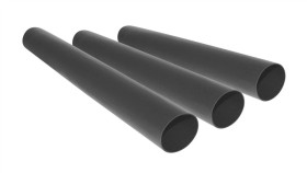 Rura Termokurczliwa Grubościenna Czarna Rtg_140-37-C