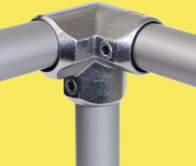 Część łącząca Kolanko boczne wyjściowe Kee Lite Uchwyt złącza i łączenie