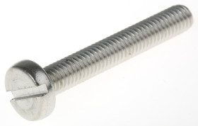 Śruby maszynowe M6 łeb z łbem walcowym soczewkowym Stal nierdzewna długość 40.0mm skok 1.0mm