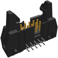 Wtyk PCB 10-pinowe raster: 2.54mm 2-rzędowe TE Connectivity Przewlekany 1.0A 250.0 V.