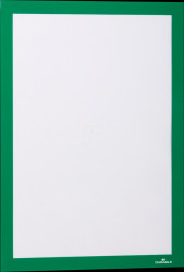 487205 Infoframe, A4, self-adhesive, folding, green, 2 pieces