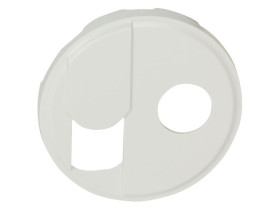 CELIANE Plakietka gniazda tv-rj45 biała 068239 LEGRAND