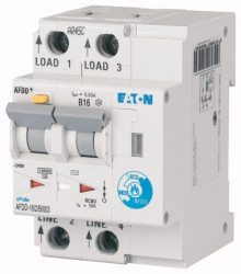 Przeciwpożarowy detektor iskrzenia 2P B 16A 0,03A typ AC AFDD-16/2/B/003 187203