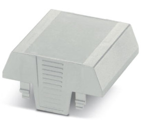 Upper part of housing, ABS/PC, (W x H x D) 70.1 x 75 x 36.95 mm, light gray, for enclosure, 1071127
