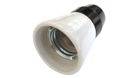 Oprawka Ceramiczna Porcelanowa Do Żarówek E27 Loft Vintage / 28163