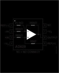 High Common-Mode Voltage, Difference Amplifier