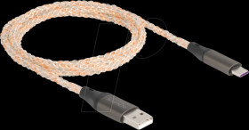88164 RGB Sync- &amp; Ladekabel, USB-A -&gt; USB-C 1,0 m