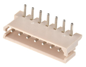 Wtyk PCB 7-pinowe raster: 2.5mm -rzędowe Molex Przewlekany 3.0A 250.0 V.