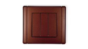 Flexi Łącznik Potrójny Brązowy Metalik 9Fwp-7