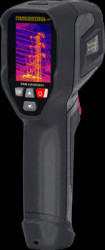 Infrared thermometer &amp; camera12:1 with laser indication of measuring circle