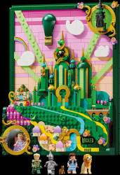 75685 LEGO® Emerald City Wall Art