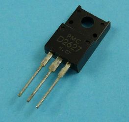 2SD-2627 NPN 6A/800V/30W TO-220F TRANZYS