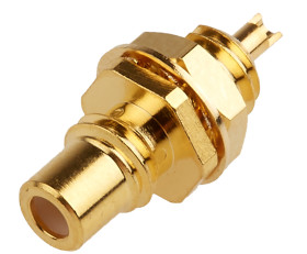 Złącze koncentryczne Montaż na panelu Żeński 50Ω typ złącza Złącze SMC 10GHz Lutowane