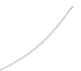 Przewód montażowy 0,33 mm² Biały TE Connectivity ETFE 22 AWG 600 V AC dł. 100m 19 / 34 AWG +150°C