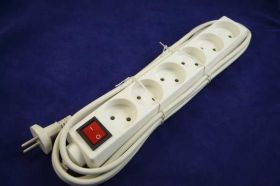 PS-6xGN+WYŁ. 3,0mb PRZEDŁUŻACZ BEZ UZIE