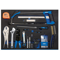 Draper 63547 Tool Kit in Full Plus Drawer EVA Insert Tray (36 Piece)