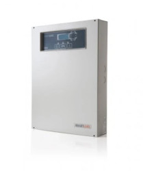 Autonomiczny zasilacz zew. z 3 wyjś. 4A/ 27,6VDC 2 aku. 12VDC/17Ah włączany w magistralę BUS panel przedni wyś. LCD SPS24160G