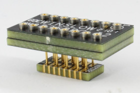28 way DIL to SOIC socket,0.6in pitch